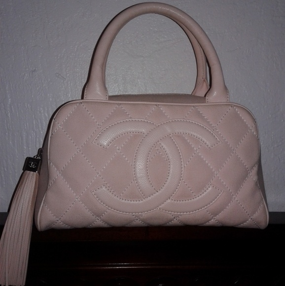 Authentic Chanel CC Tassel Caviar Leather Purse - Picture 8 of 8